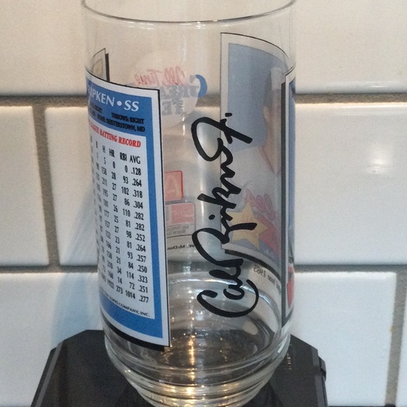 Cal Ripken McDonald’s beverage glass 1993 - Picture 2 of 5